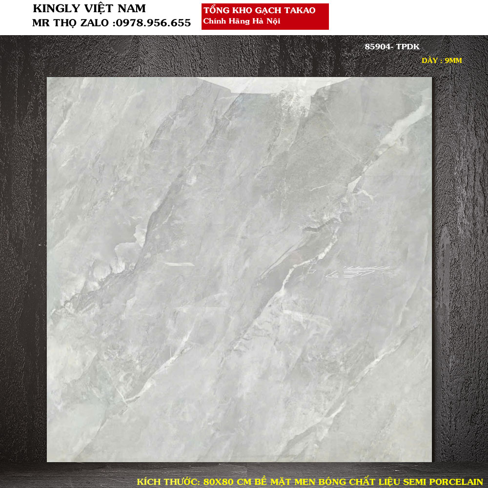 Gạch lát nền TAKAO 80X80 85904 Loại 1